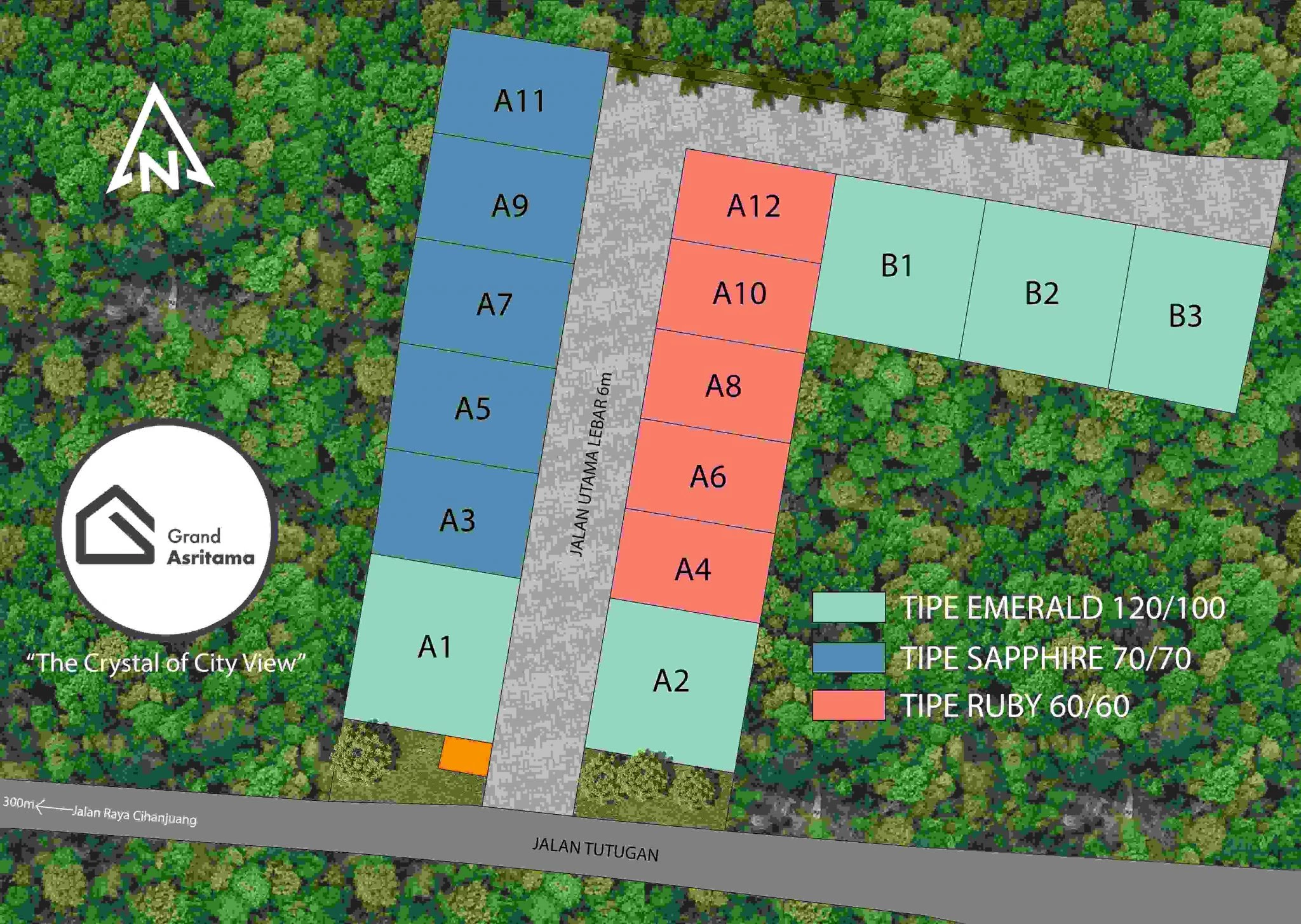 Site-Plan-Grand-Asritama-Cihanjuang